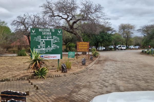 Rest camp i Kruger parken
