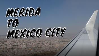 Flyver fra Merida til Mexico City