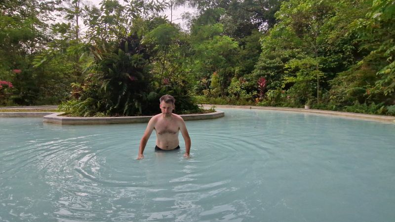 Hot Spring i Simolap Sumatra