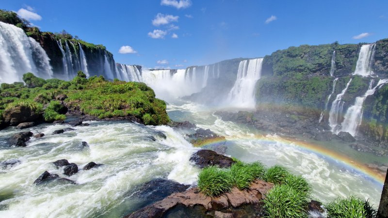 Devils Throat ved Iguazu vandfaldene