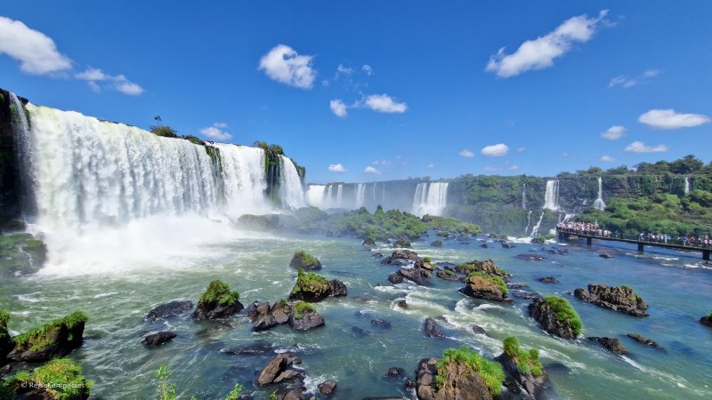 Iguazu vandfaldene - en kæmpe oplevelse