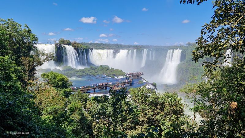 Oplev Iguazu vandfaldene