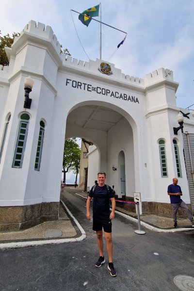 Rio de Janeiro Brasilien - Besøg Copacabana fortet