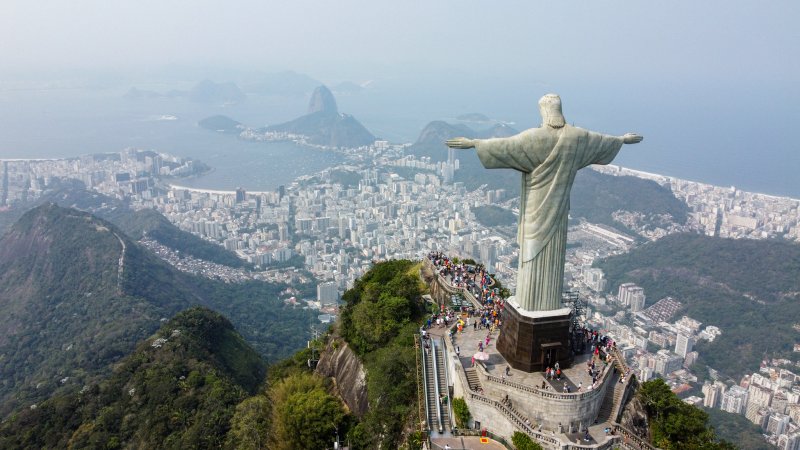 Udsigt over Rio de Janeiro Brasilien