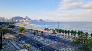 Udsigt ud over Copacabana